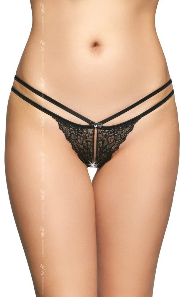 черен цвят - G-String 2495 M/L - на супер цена в Passion.bg — 2