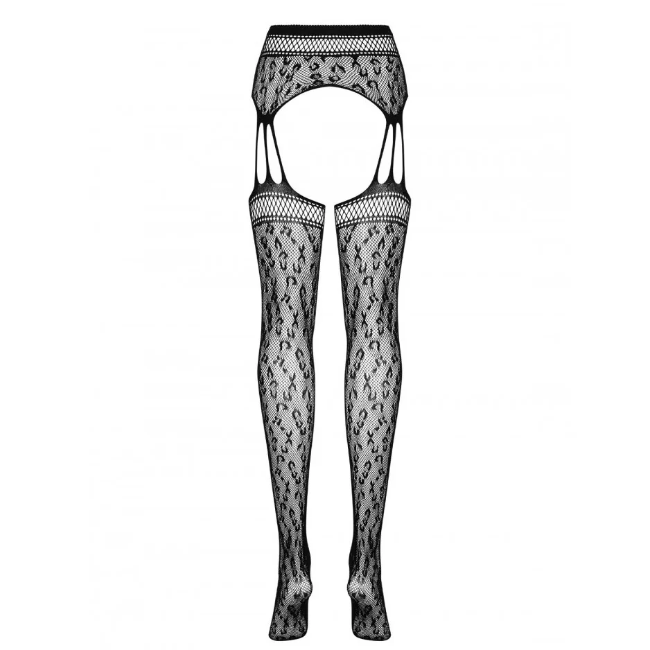 хищна страст - Garter stockings S817 S/M/L - на супер цена в Passion.bg — 4