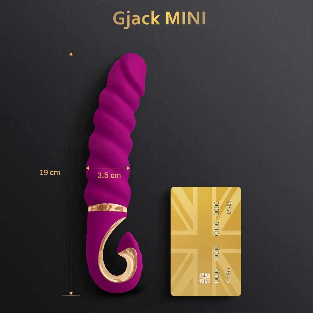 19см. - G-Jack Mini Raspberry - на супер цена в Passion.bg — 4