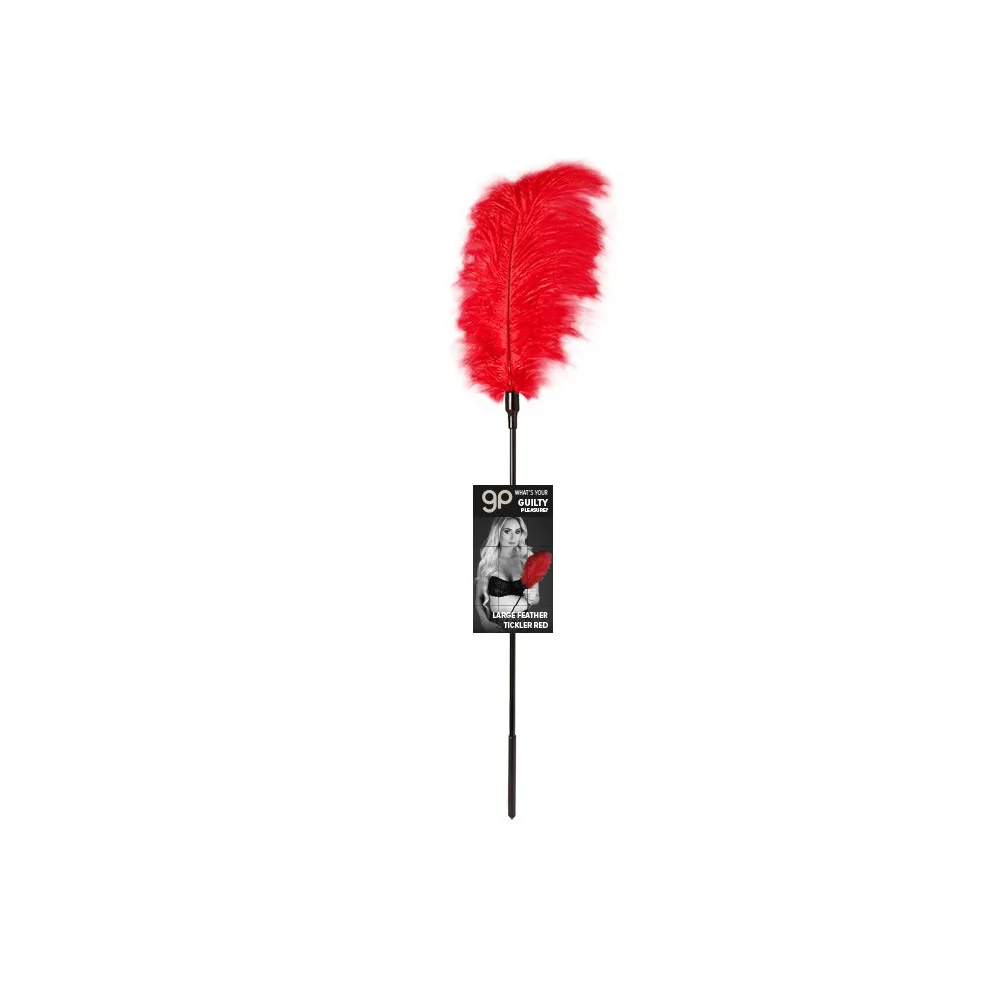 червено – Large Feather Tickler - на супер цена в Passion.bg — 2