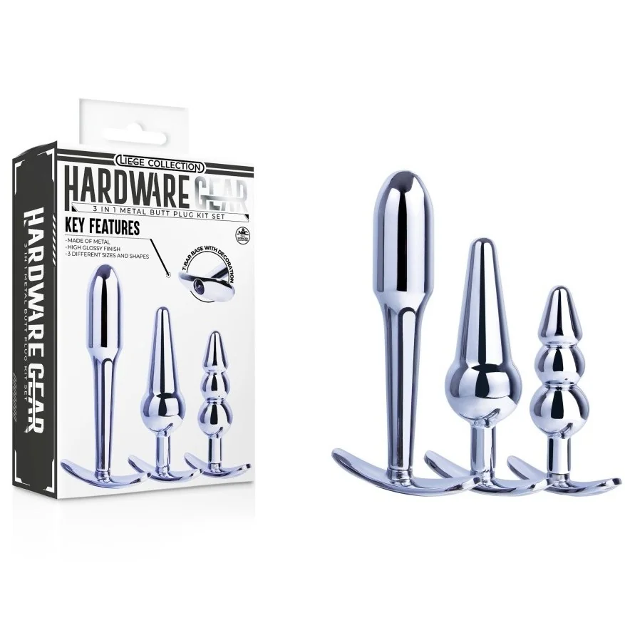 анални разширители от метал - Hardware Gear Set II - на супер цена в Passion.bg — 2