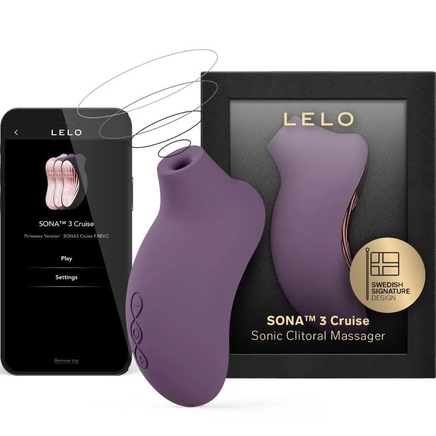 LELO - SONA 3 CRUISE SONIC CLITORAL MASSAGER PLUM на супер цена в Passion.bg
