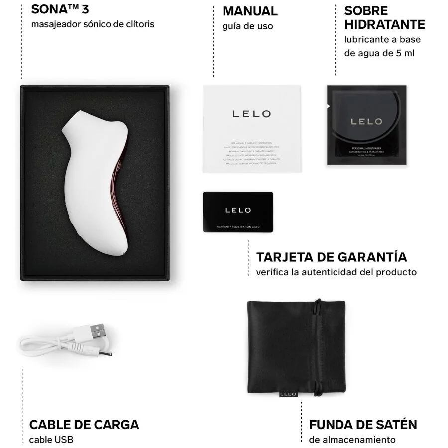 LELO - SONA 3 SONIC CLITORAL MASSAGER CREAM - на супер цена в Passion.bg — 5