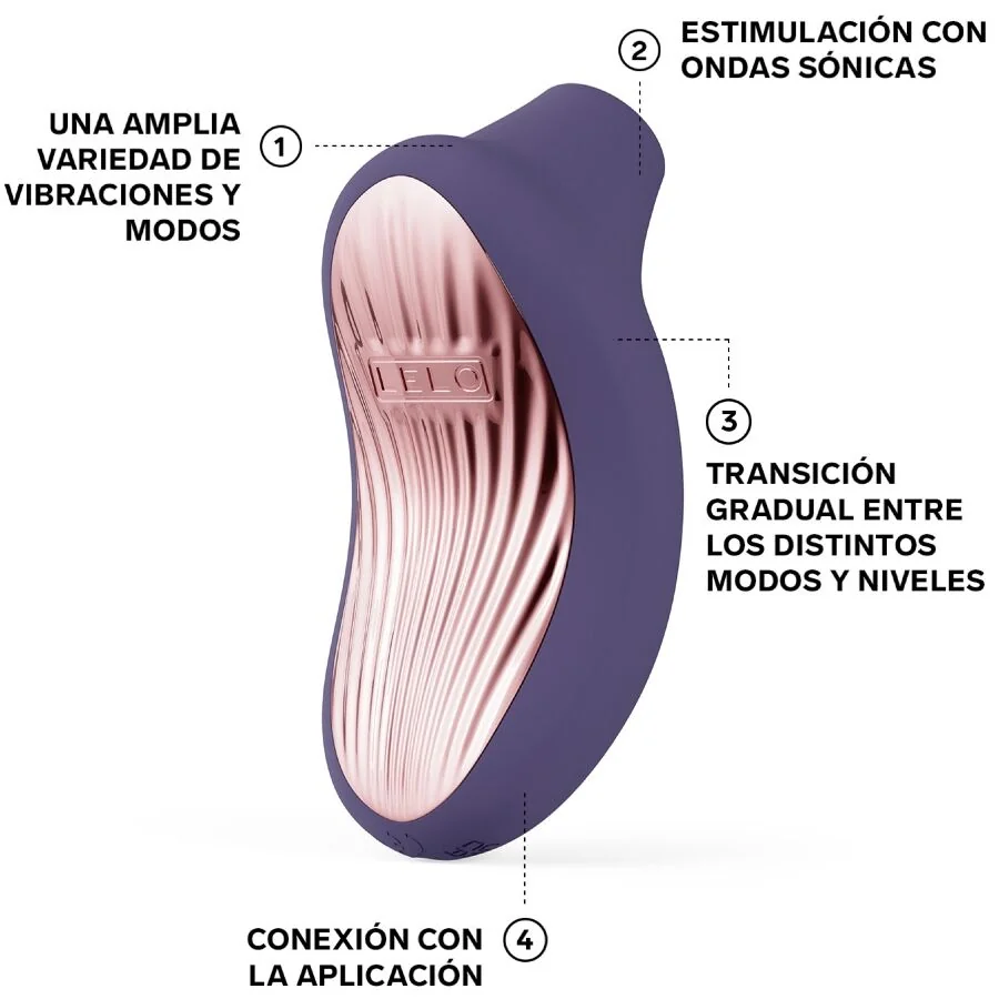 LELO - SONA 3 SONIC CLITORAL MASSAGER CYBER PURPLE - на супер цена в Passion.bg — 4