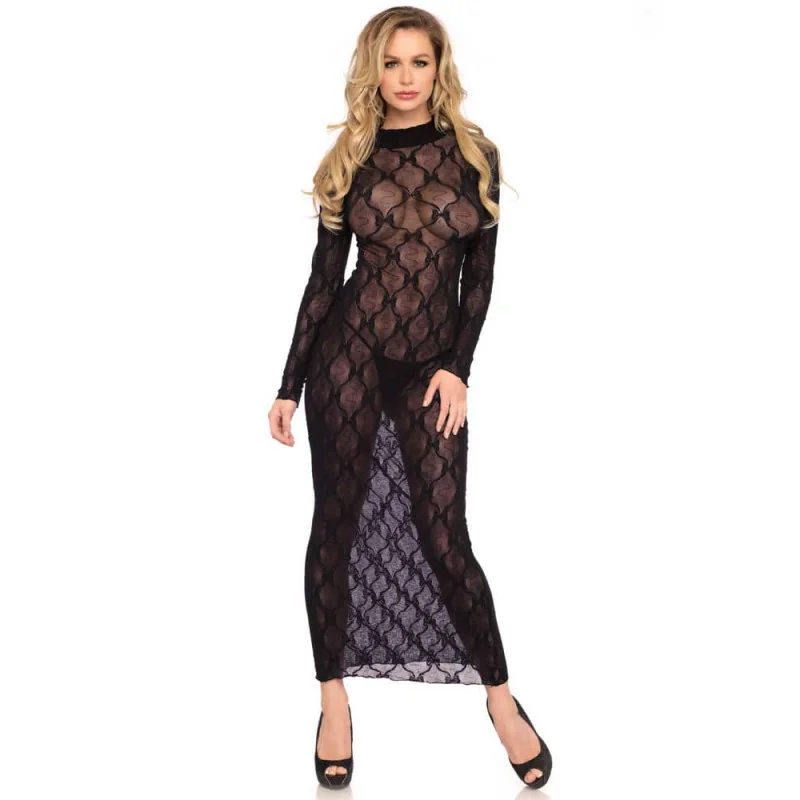 полупрозрачна - Long Dress S/M/L на супер цена в Passion.bg