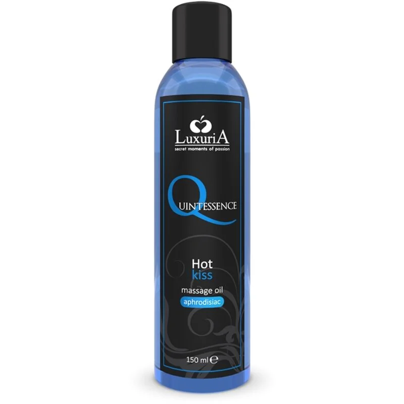 Масажно масло с афродизиак свойства - Quintessence Hot Kiss 150ml на супер цена в Passion.bg