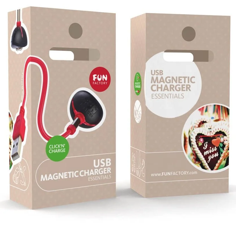 Магнитно зарядно за Fun Factory продукти - Magnetic Charger USB Plug на супер цена в Passion.bg
