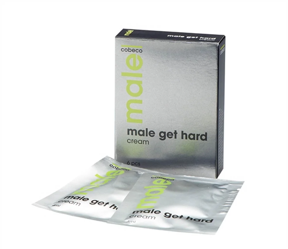 MALE get hard cream - 6 pcs x 4 ml на супер цена в Passion.bg