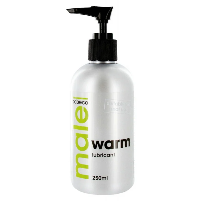 Лубрикант със затоплящ ефект - MALE Warming Lubricant 250ml на супер цена в Passion.bg