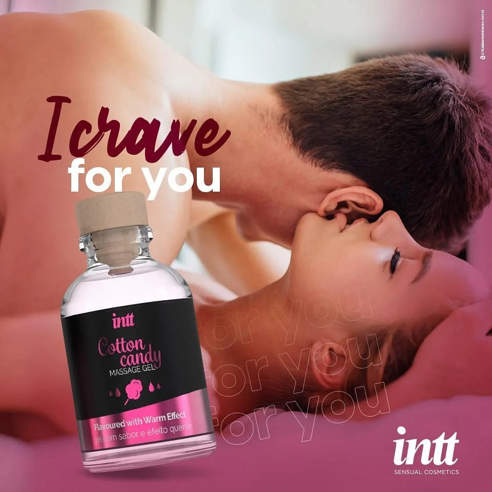 аромат на захарен памук - Massage Gel 30ml - на супер цена в Passion.bg — 3