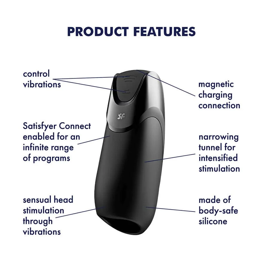 смартфон контрол - Satisfyer Men Vibration - на супер цена в Passion.bg — 5