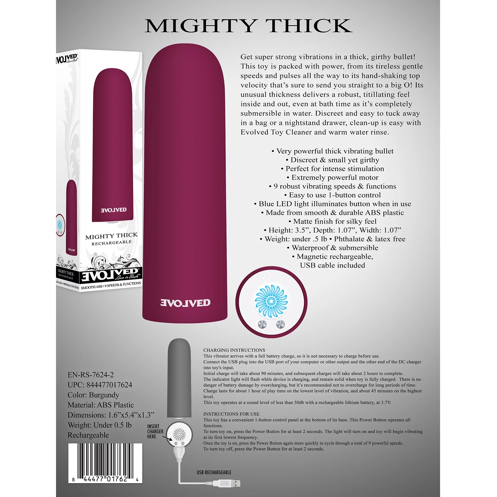 9см. - Mighty Thick - на супер цена в Passion.bg — 2
