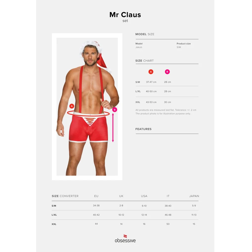 секси Коледа - Mr. Claus L/XL - на супер цена в Passion.bg — 4