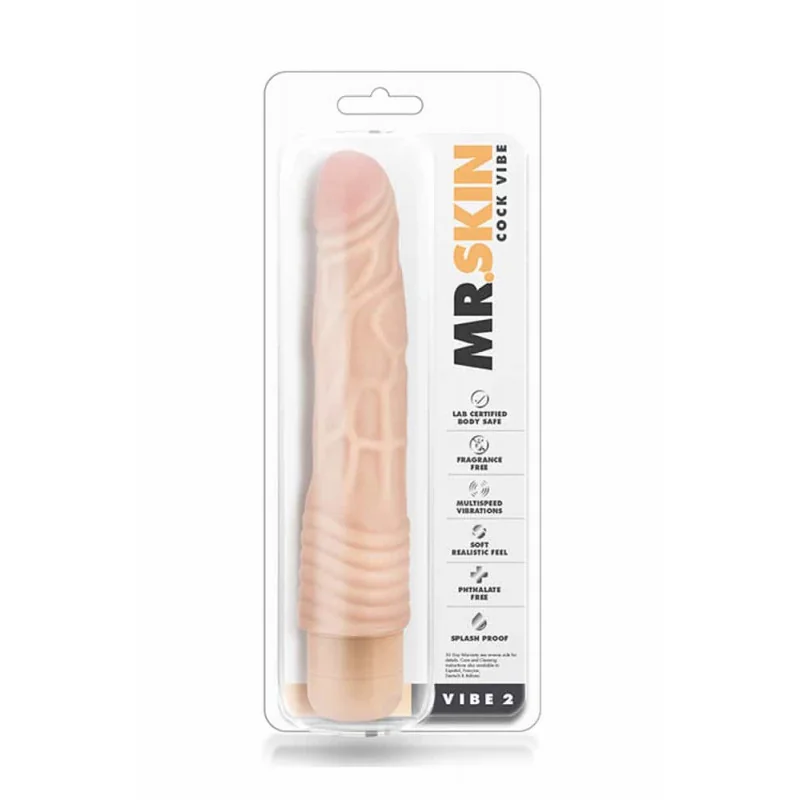 8см. - Mr. Skin Cock Vibe 2 - на супер цена в Passion.bg — 2