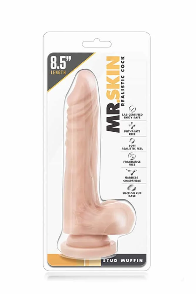 5см. - Mr. Skin Realistic Cock Flesh - на супер цена в Passion.bg — 3
