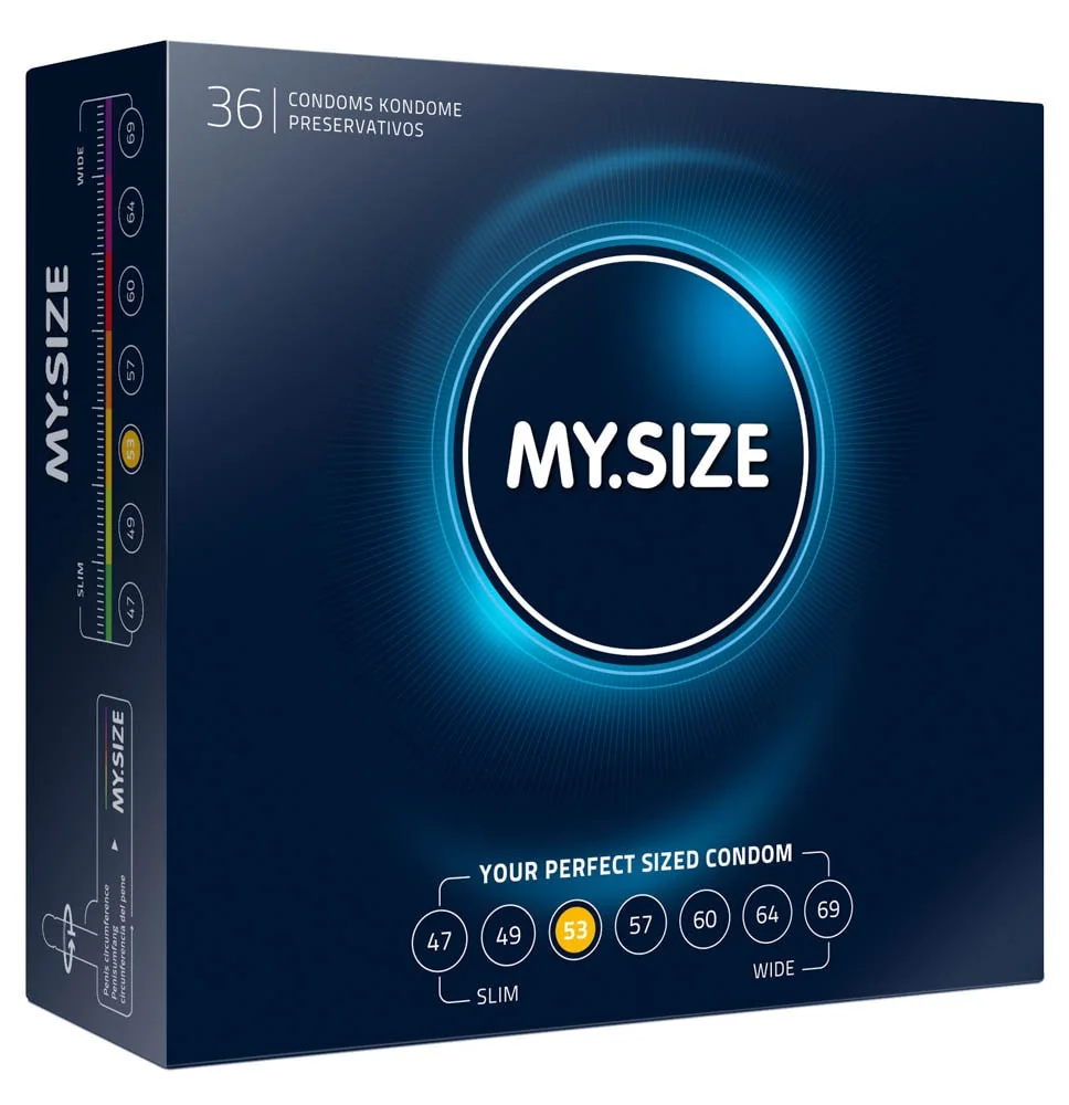 Кондоми 36 броя – My Size 53 на супер цена в Passion.bg