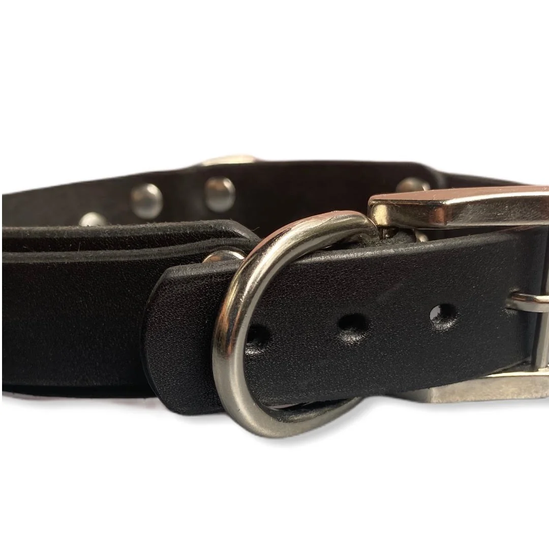 Нашийник от естествена кожа с надпис BITCH – Collar Bitch - на супер цена в Passion.bg — 9