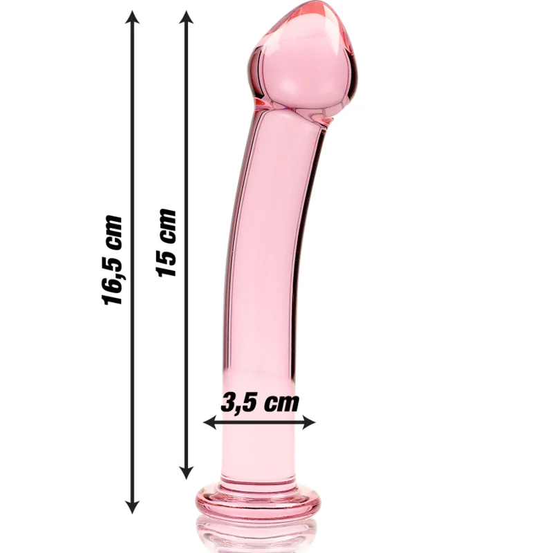 16см. - Nebula Glass Pink 11 - на супер цена в Passion.bg — 2