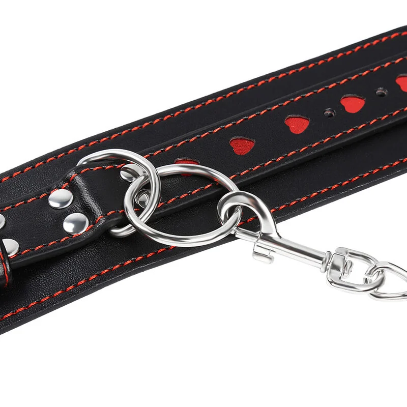 декорирани със сърца - Fetish Wrist Heart Inlay - на супер цена в Passion.bg — 4