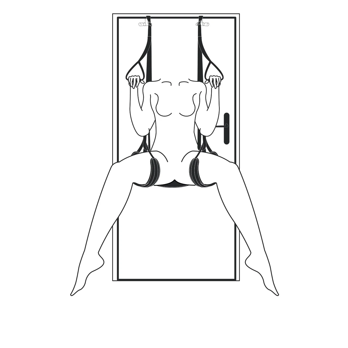 Секс люлка за врата - Over The Door Swing - на супер цена в Passion.bg — 4