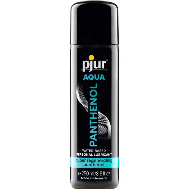 Лубрикант на водна основа с пантенол - pjur AQUA Panthenol Bottle 250ml на супер цена в Passion.bg