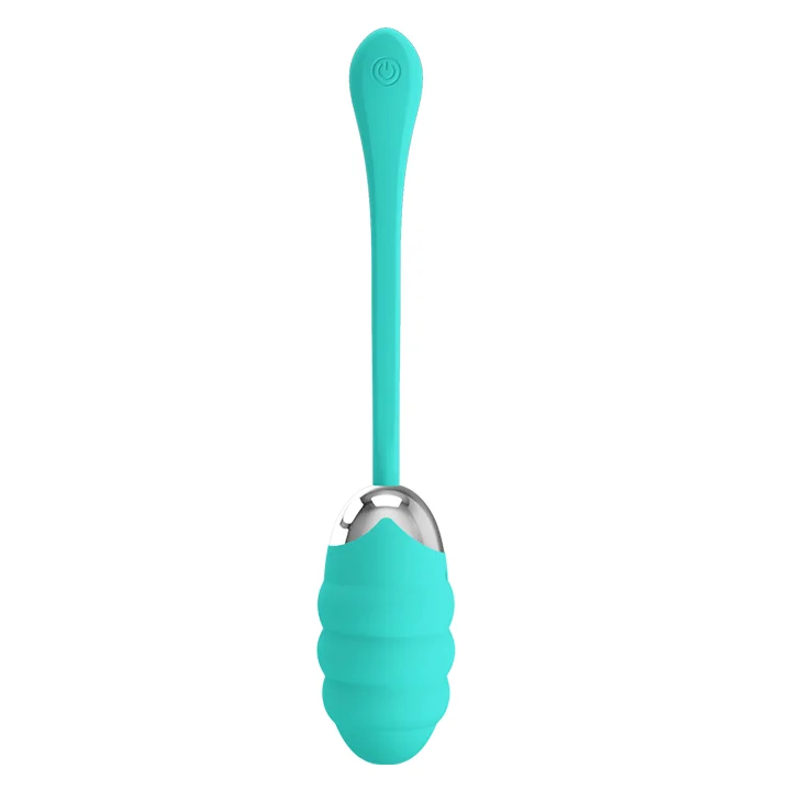 Вибриращо яйце с релефна повърхност - Franklin Turquoise - на супер цена в Passion.bg — 2