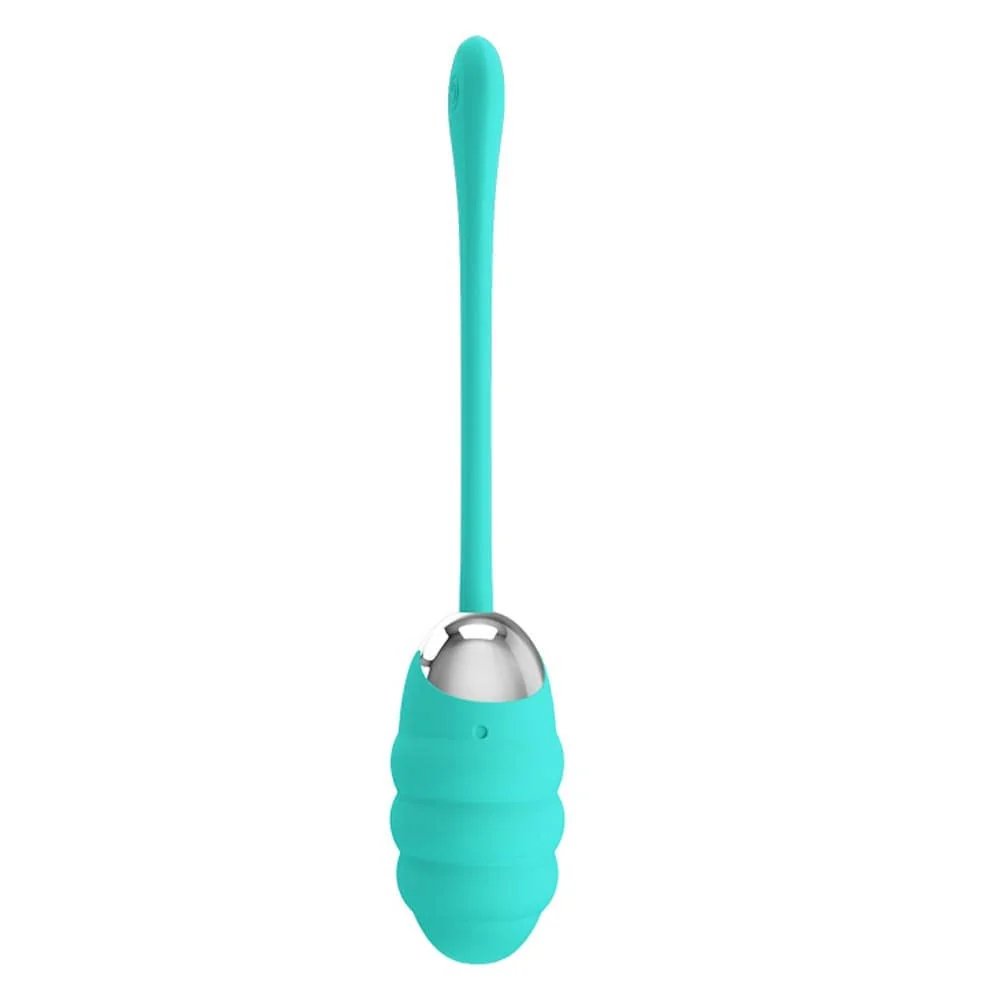 Вибриращо яйце с релефна повърхност - Franklin Turquoise - на супер цена в Passion.bg — 3