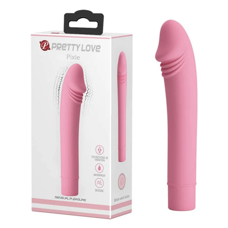 Вибратор с реалистична глава за G-spot стимулация