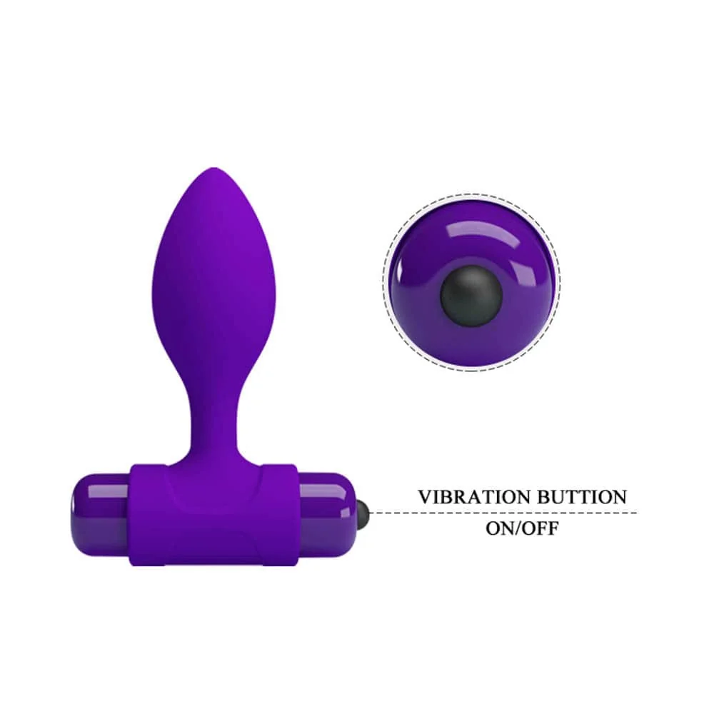 6см. – Vibra Plug Purple - на супер цена в Passion.bg — 2