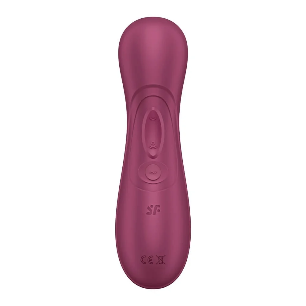 Смарт клитор стимулатор с допълнителна приставка - Pro 2 Gen. 3 Red - на супер цена в Passion.bg — 4