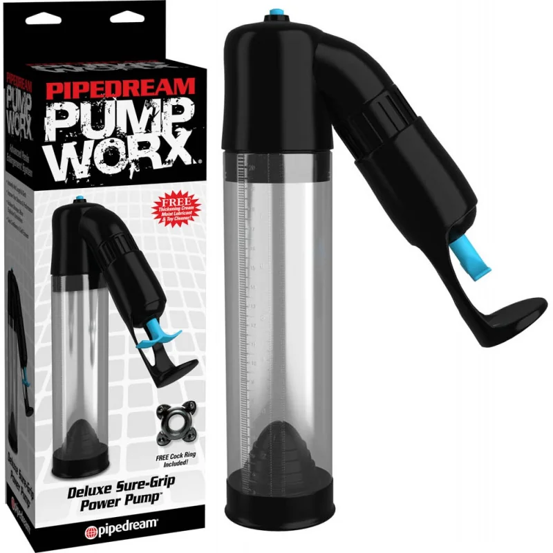 Пенис помпа за моментални резултати - Deluxe Sure-Grip Pump на супер цена в Passion.bg