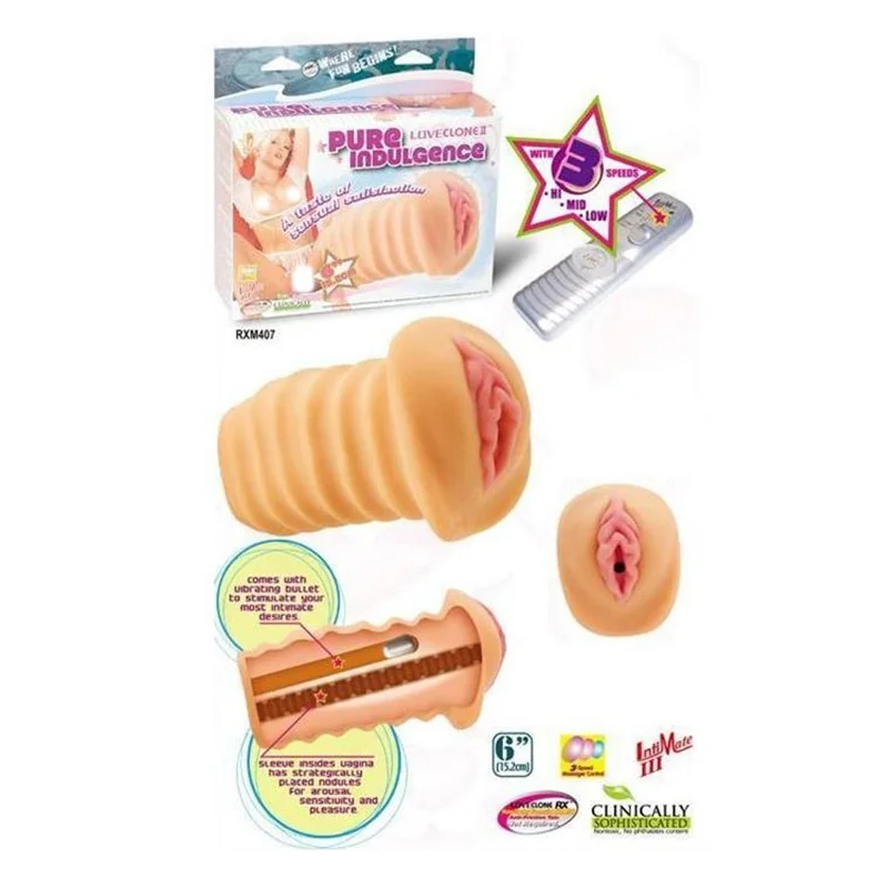 Изкуствена вагина с вибрации - Pure Indulgence - на супер цена в Passion.bg — 6