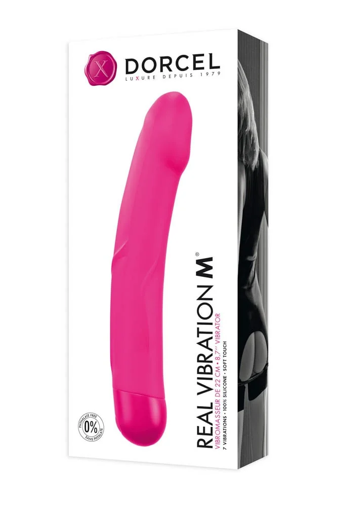 REAL VIBRATION M MAGENTA на супер цена в Passion.bg