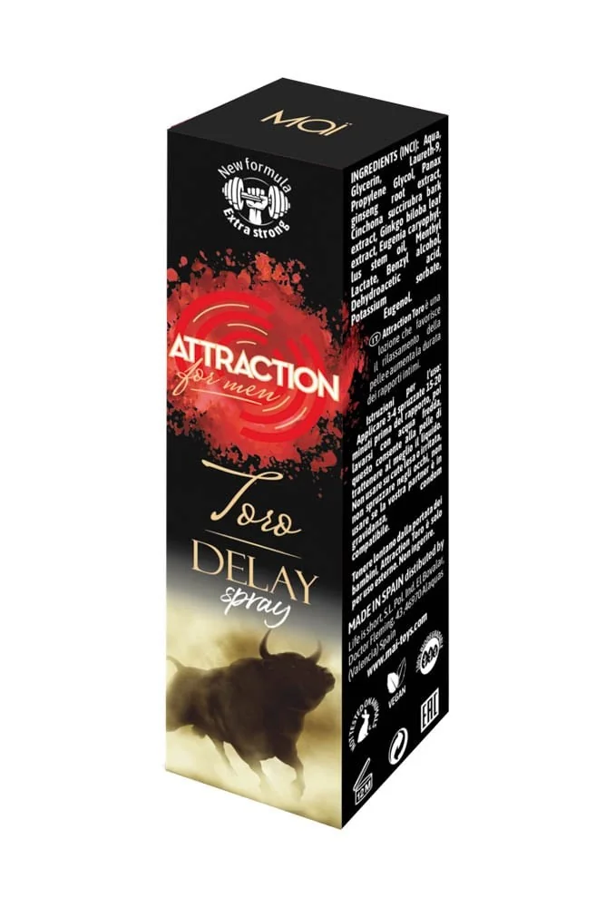 екстра силен - Spray Attraction Toro 30ml - на супер цена в Passion.bg — 6