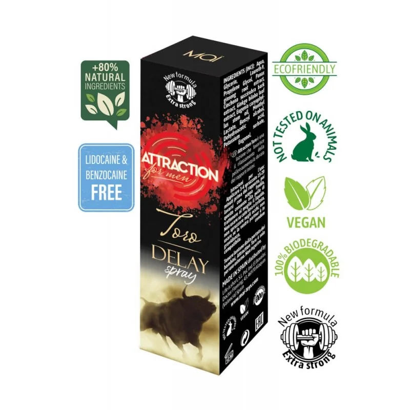 екстра силен - Spray Attraction Toro 30ml - на супер цена в Passion.bg — 2