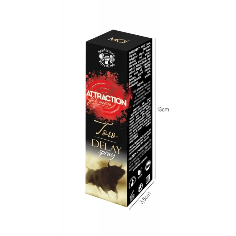 екстра силен - Spray Attraction Toro 30ml - на супер цена в Passion.bg — 3