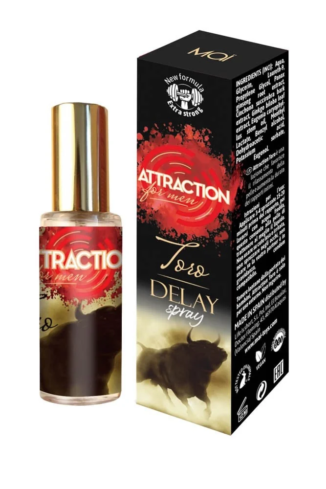 екстра силен - Spray Attraction Toro 30ml - на супер цена в Passion.bg — 5