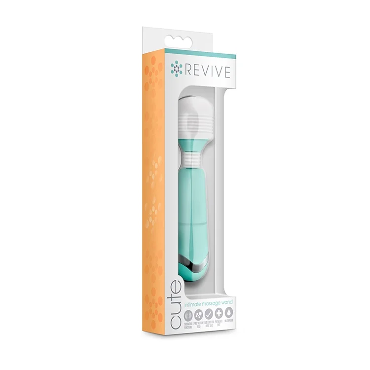 Мини масажор със 7 вибриращи функции - Revive Cute Green - на супер цена в Passion.bg — 7