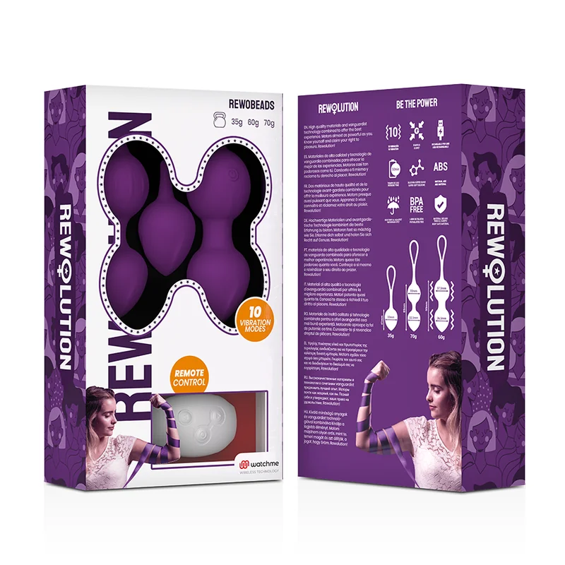 Вибриращи вагинални топчета с дистанционно - Rewobeads Balls - на супер цена в Passion.bg — 9