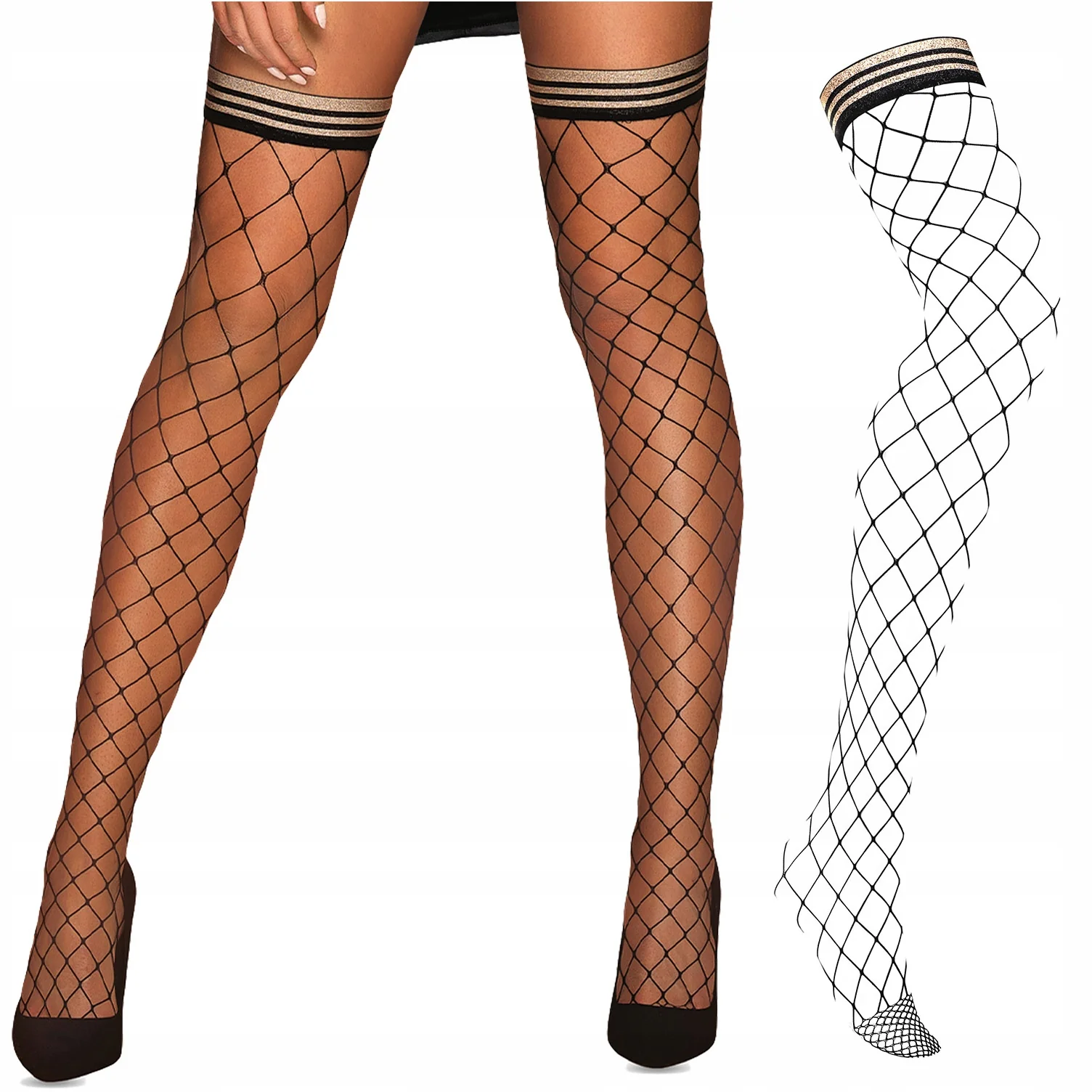 широка плетка - S819 Stockings S/M - на супер цена в Passion.bg — 2