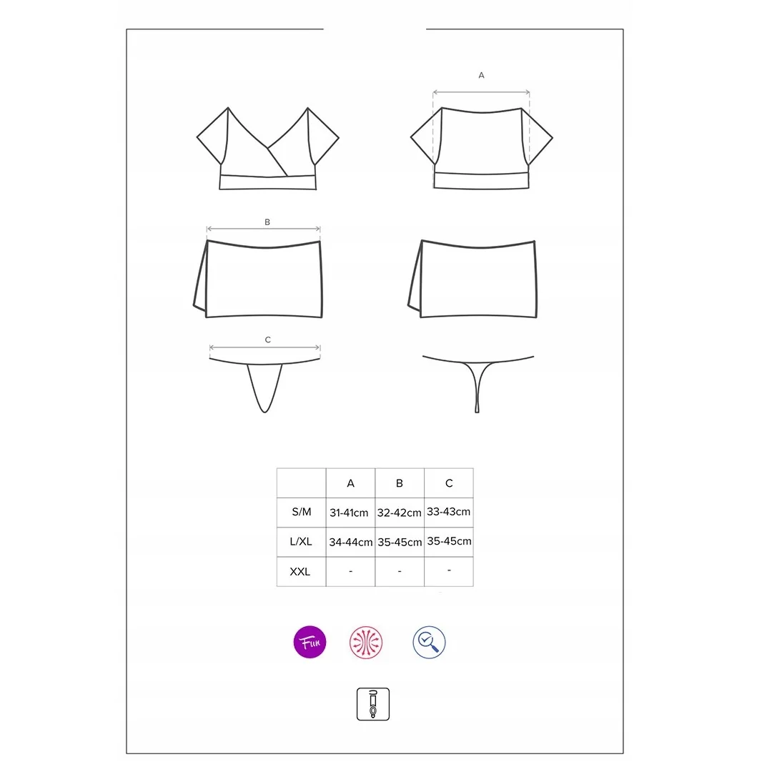 гореща секретарка - Secretary Suit L/XL - на супер цена в Passion.bg — 5