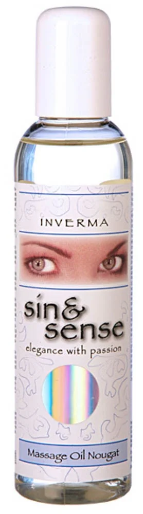 Масажно масло с аромат на нуга - Sin & Sense 150ml - на супер цена в Passion.bg — 2