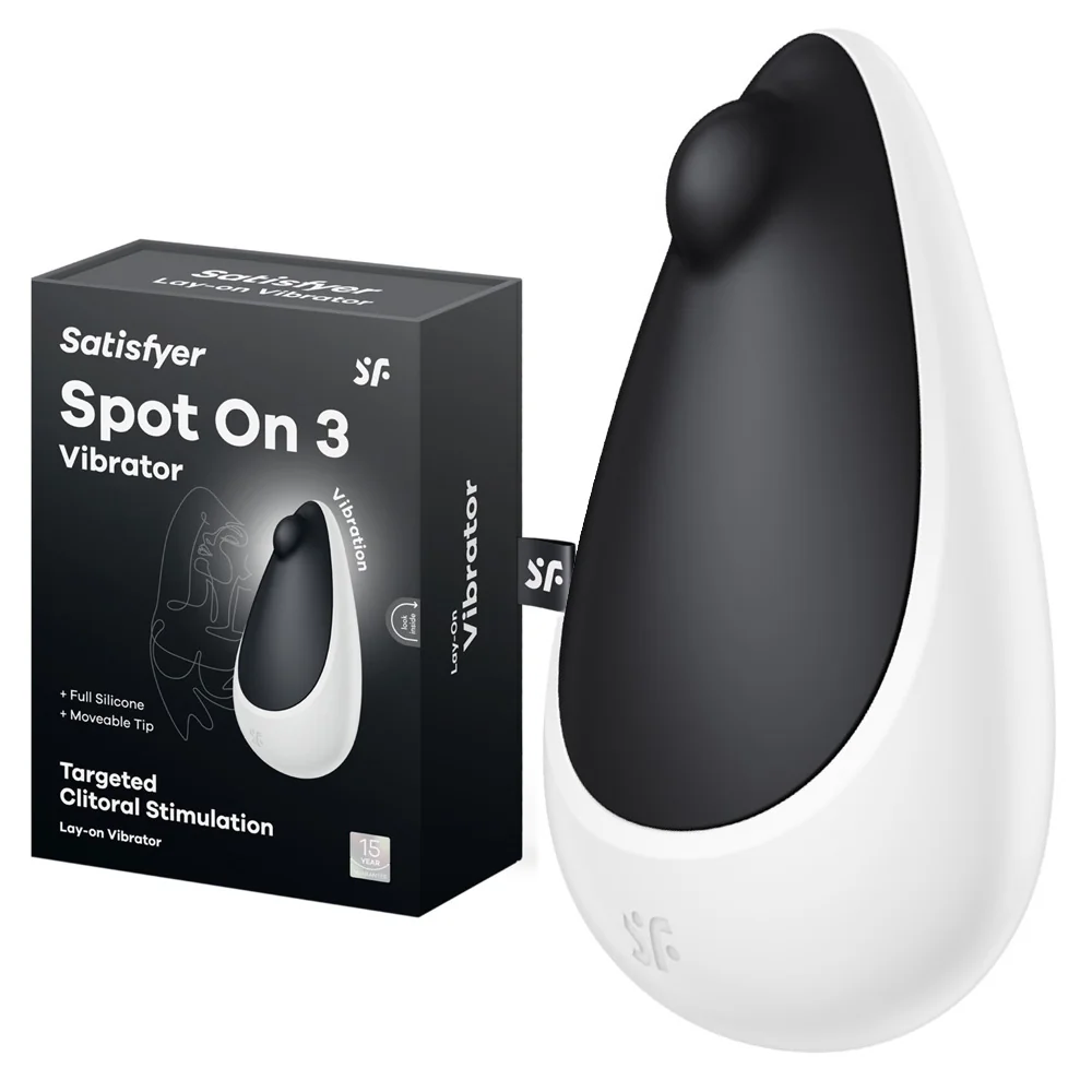 Клитор стимулатор с подвижен връх - Spot On 3 Black на супер цена в Passion.bg