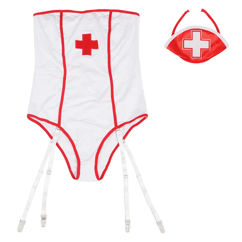 Секси костюм за оказване на спешна помощ -Sexy Nurse Costume S/M - на супер цена в Passion.bg — 6