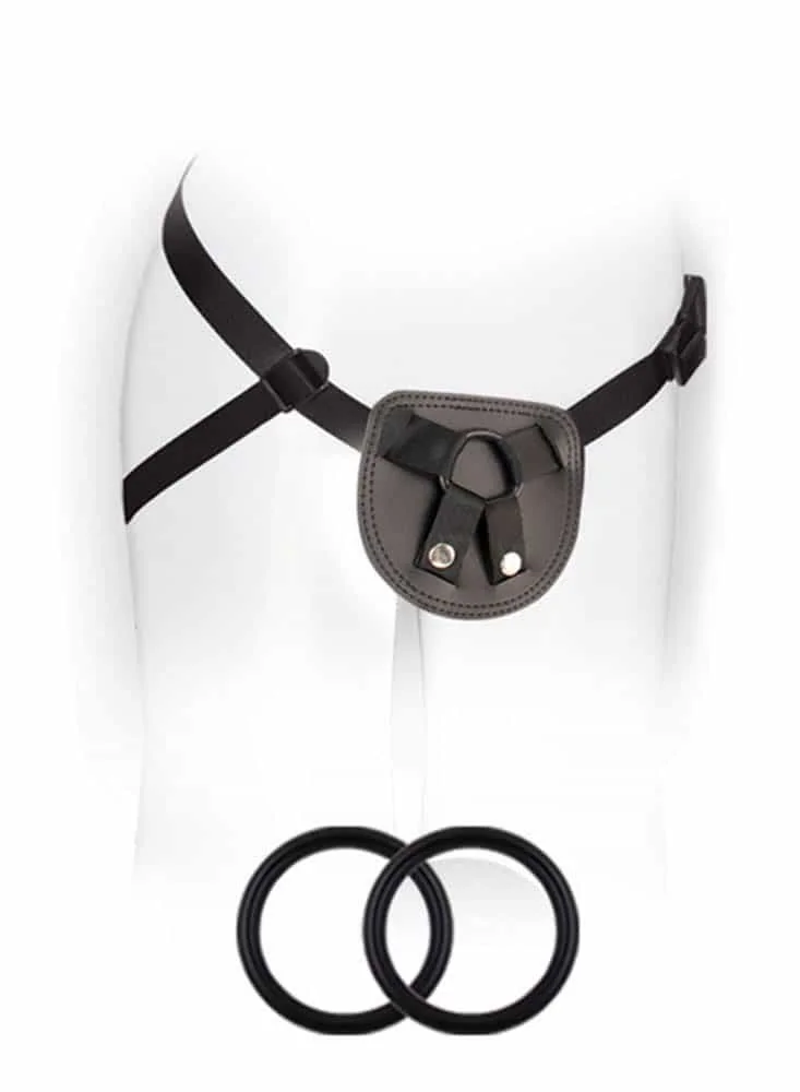 Пенис колан с два силиконови пръстена - Beginner's Harness - на супер цена в Passion.bg — 7