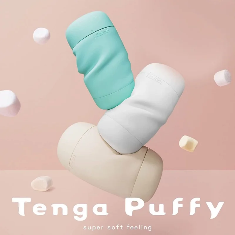 мек на допир - Tenga Puffy Latte Brown - на супер цена в Passion.bg — 6