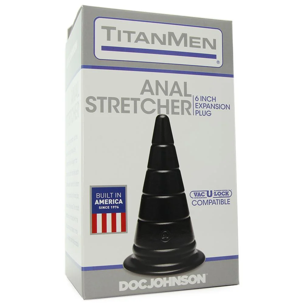Анален разширител в конусовидна форма - TitanMen Anal Stretcher Expansion Plug - на супер цена в Passion.bg — 8