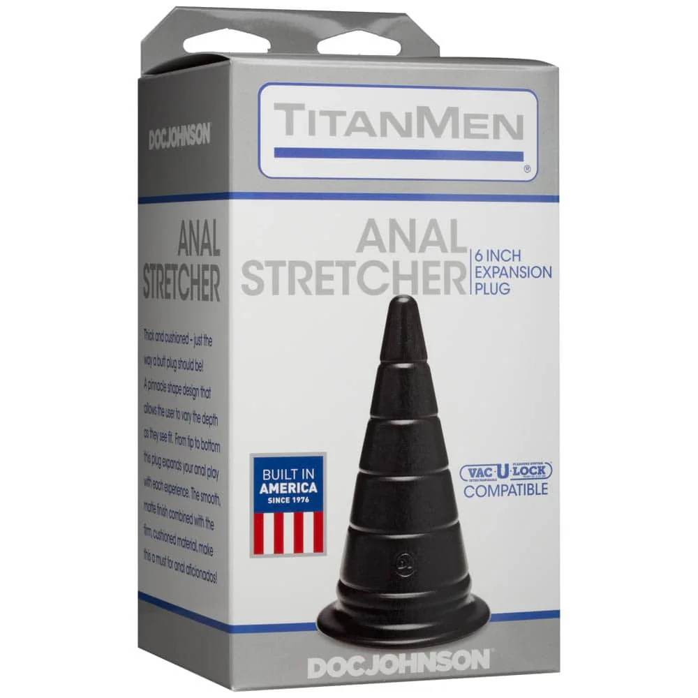 Анален разширител в конусовидна форма - TitanMen Anal Stretcher Expansion Plug - на супер цена в Passion.bg — 9