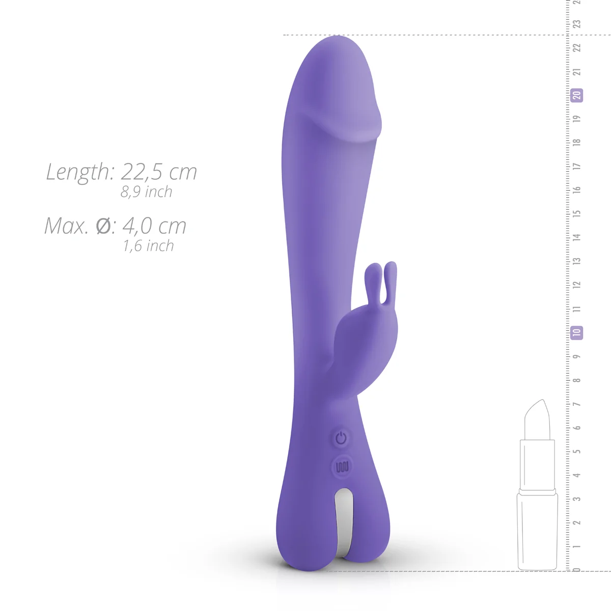 5см. - Trix Rabbit Vibrator - на супер цена в Passion.bg — 2