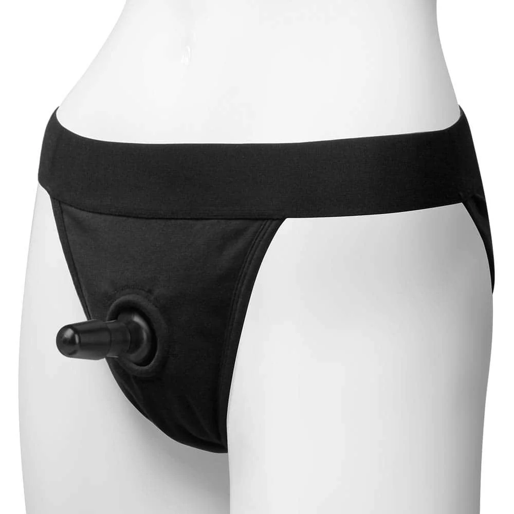 Vac-U-Lock - Panty Harness with Plug - Full Back - L/XL - на супер цена в Passion.bg — 4